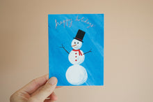 Load image into Gallery viewer, Small Snowman Pack of Five
