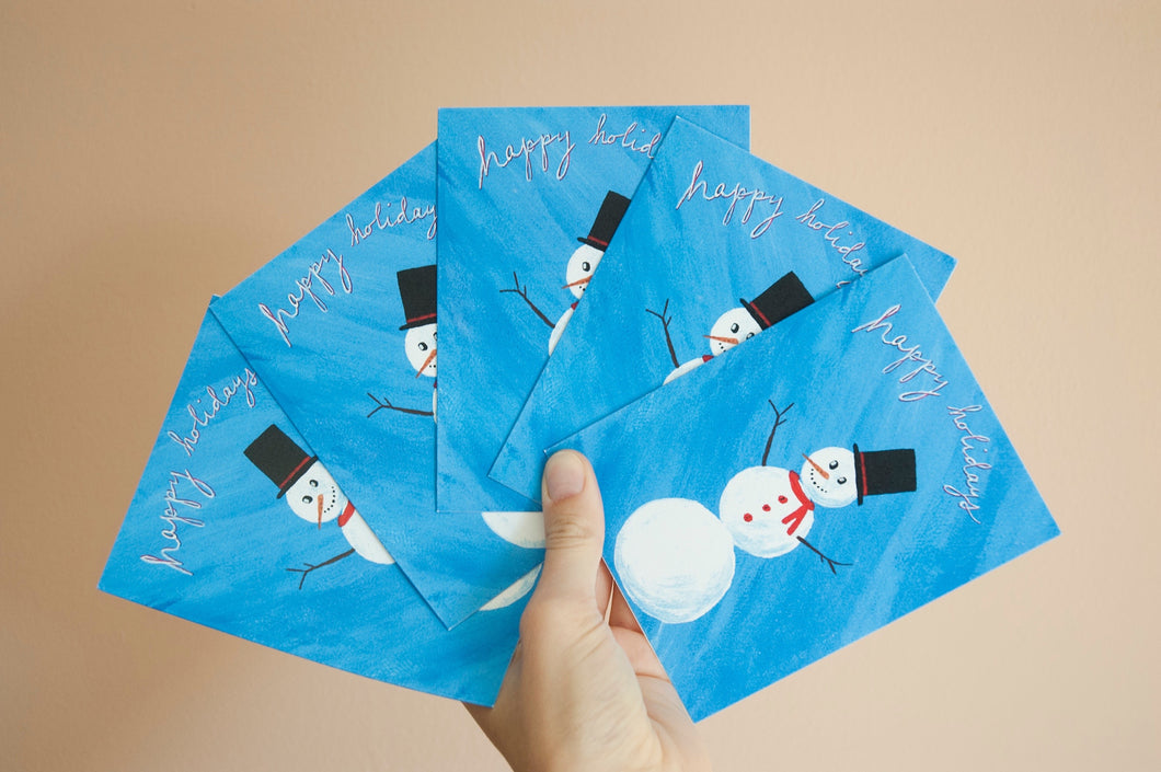 Small Snowman Pack of Five